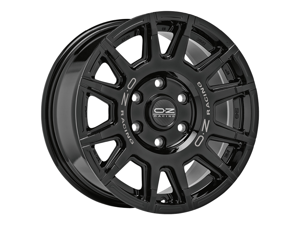 Rally Legend Gloss Black Dark Lettering