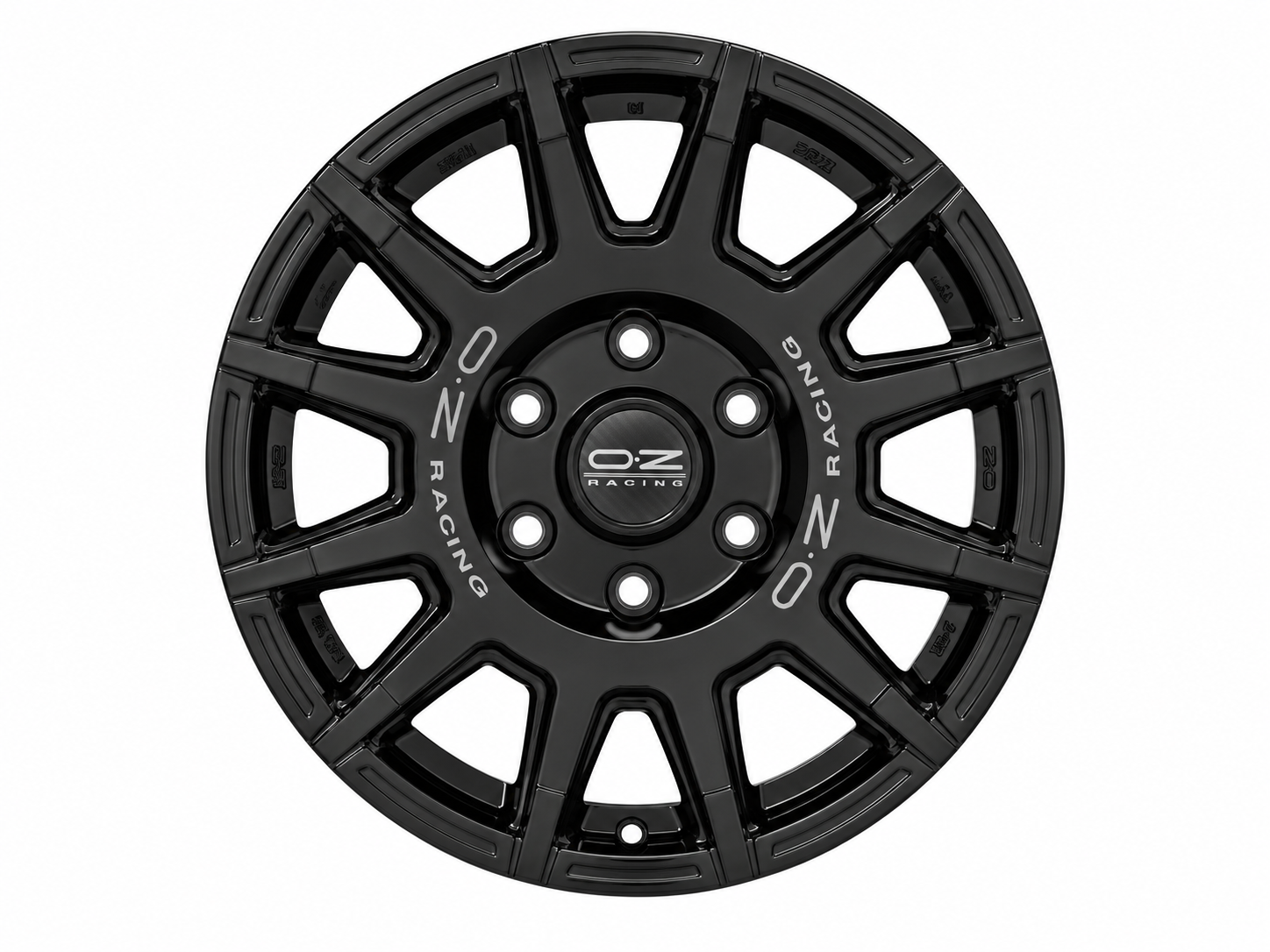 Rally Legend Gloss Black Dark Lettering