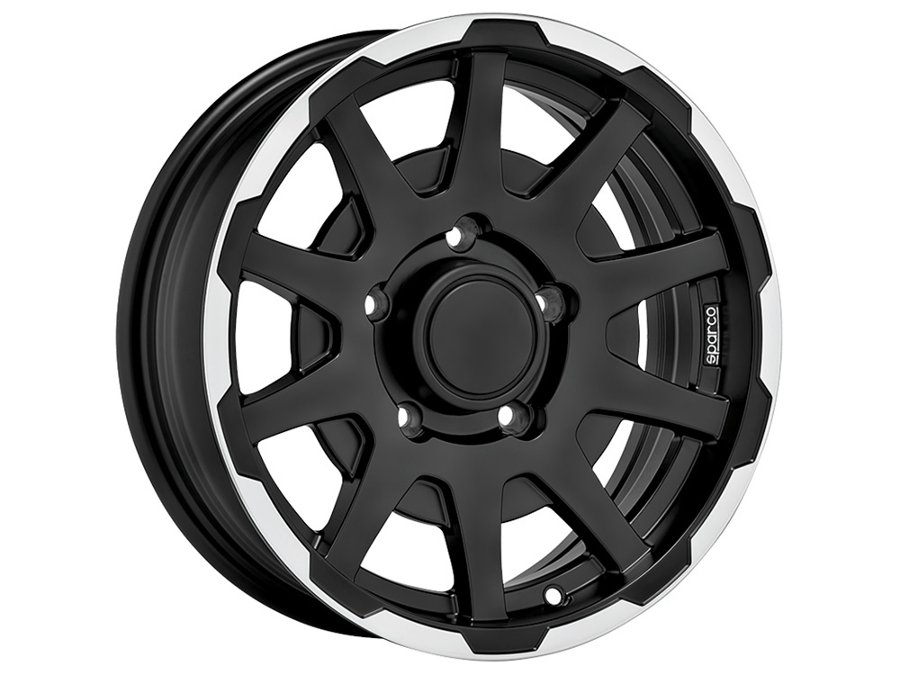Dakar Jimny Matt Black Lip Polished