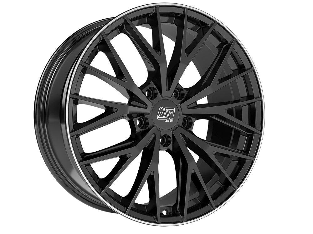 MSW 44 Gloss Black + Diamond Lip
