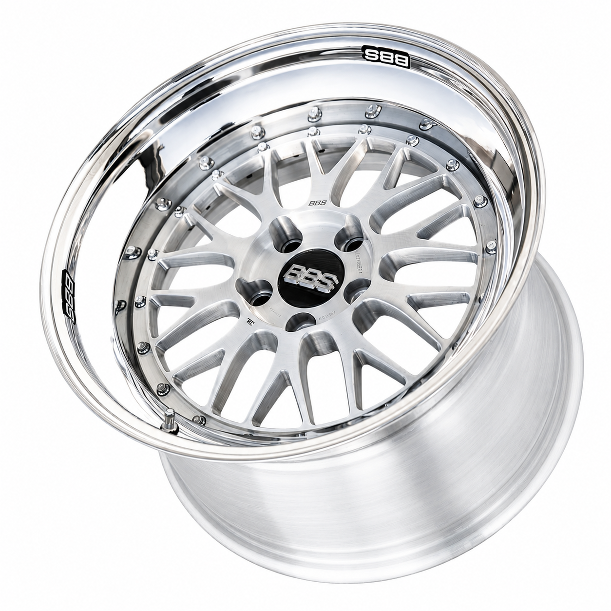 BBS LM / Le Mans 17" auf 18" Felgenbetten