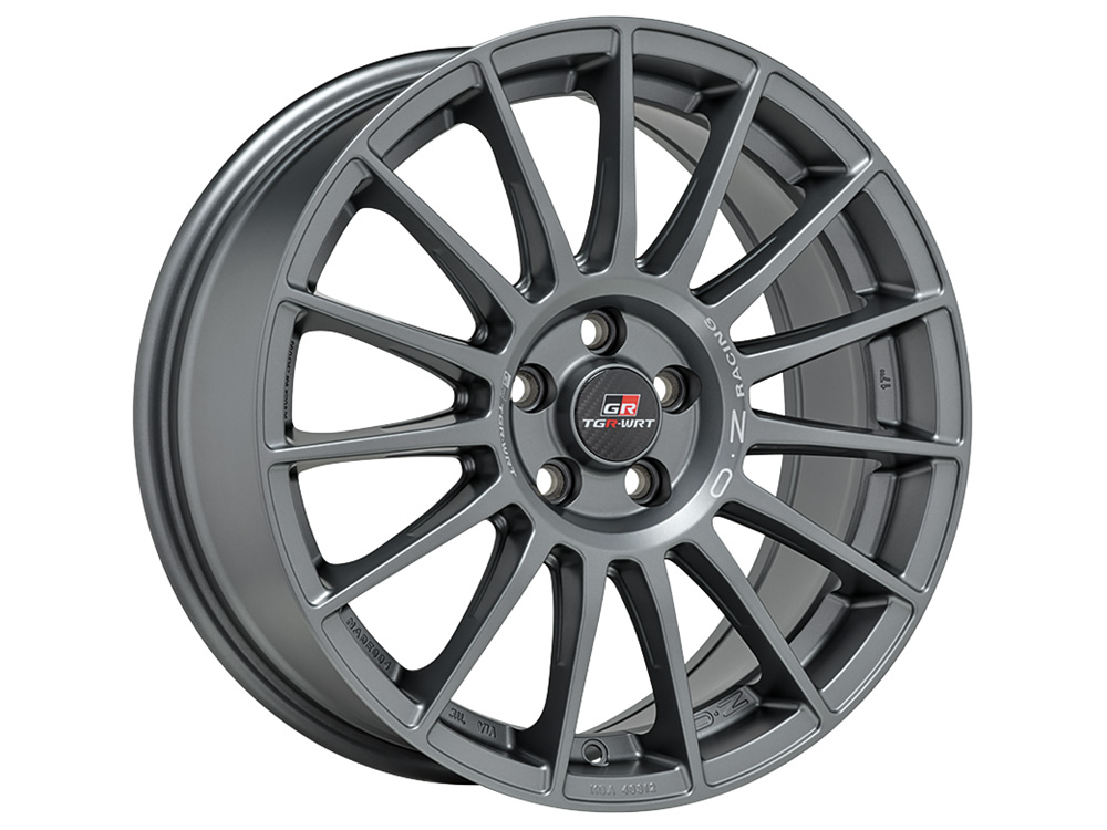 Superturismo TGR-WRT Matt Graphite Silver Lettering