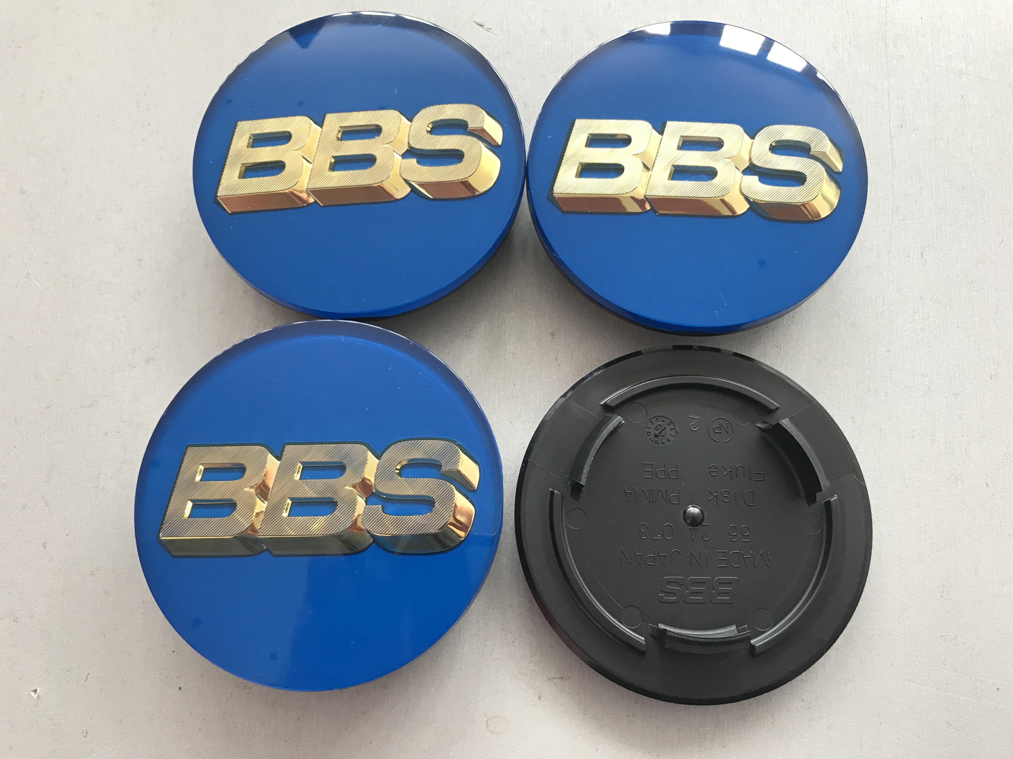Blau / Gold 3D 56mm