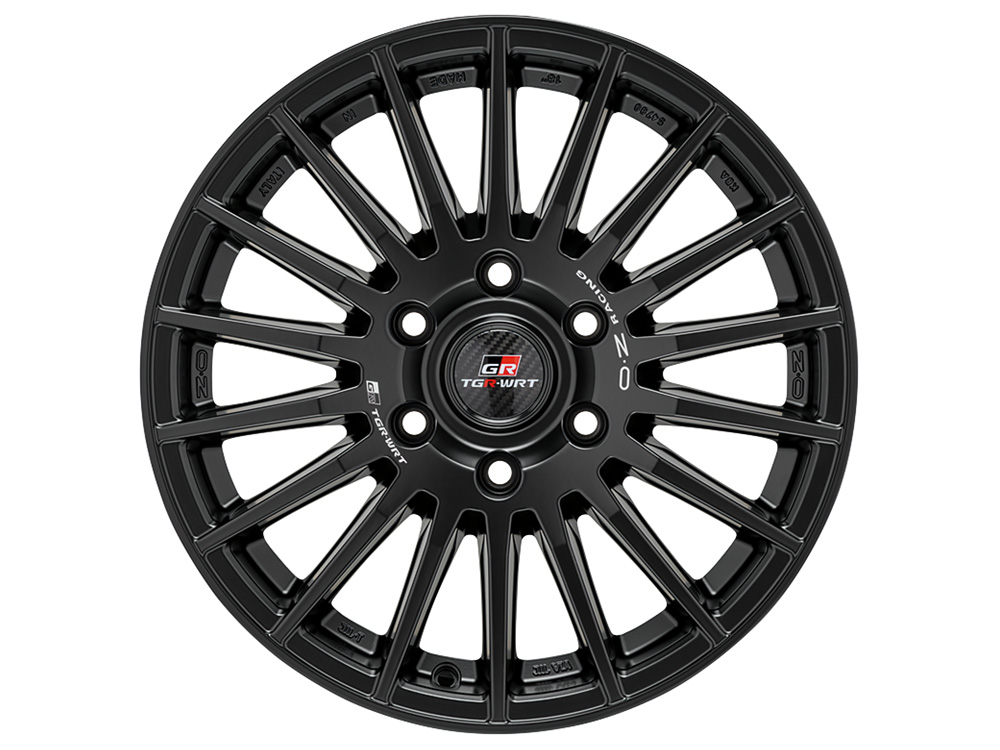 Rally Desert TGR-WRT Matt Black Silver Lettering