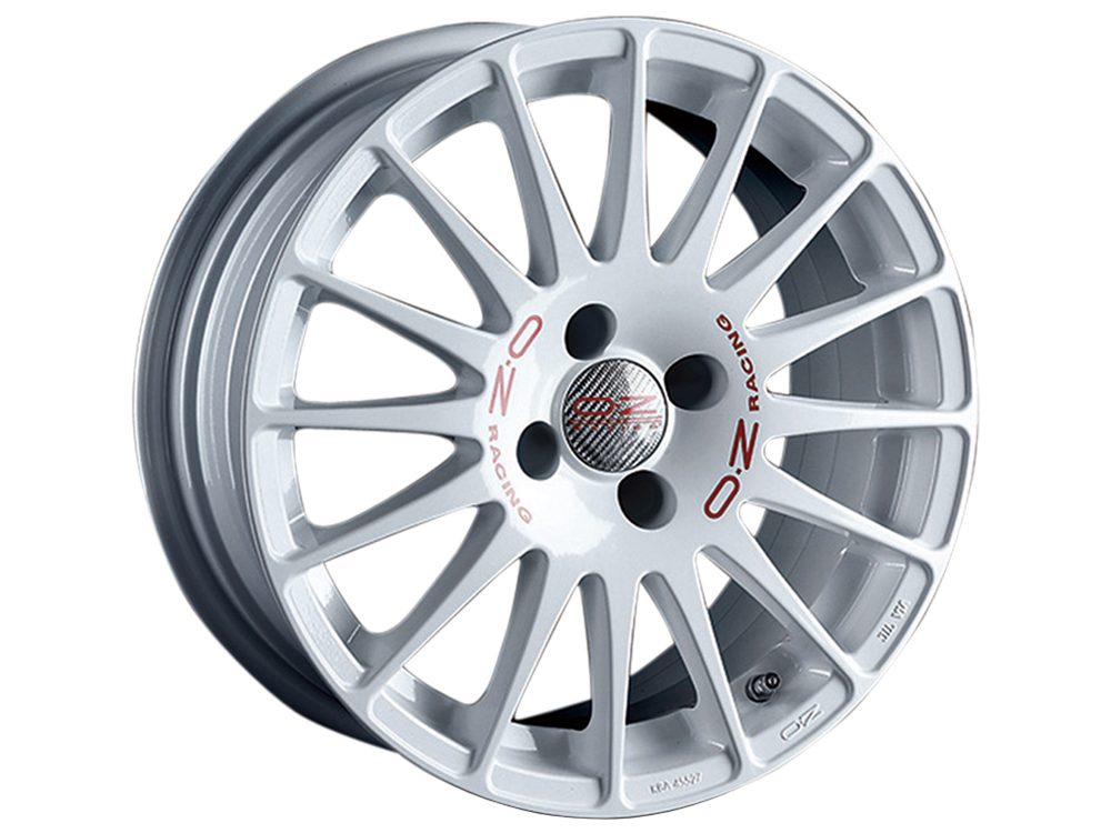 Superturismo WRC Race White Red Lettering