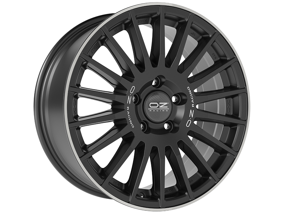 Rally Desert Matt Black Silver Lettering Diamond Lip