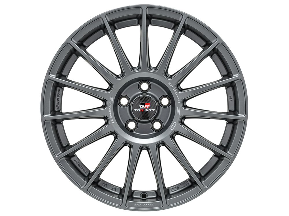 Superturismo TGR-WRT Matt Graphite Silver Lettering