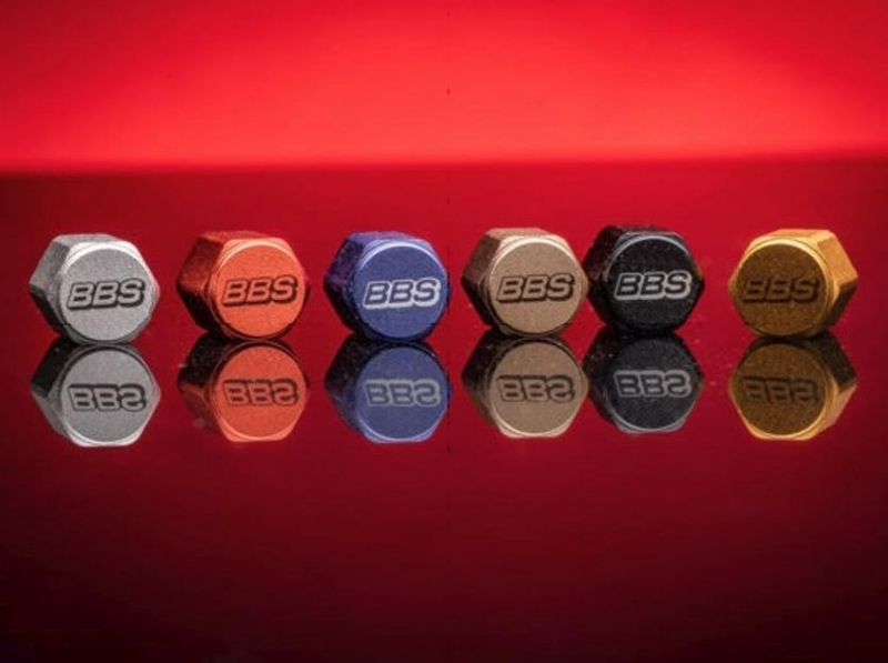 BBS Ventilkappen Set 3D Logo eloxiert Unlimited